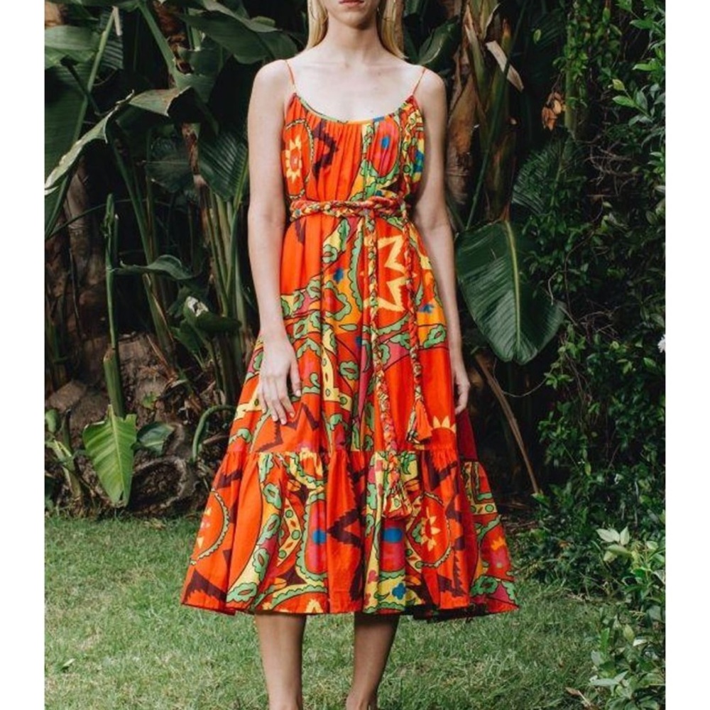 Rhode Leah dress in Uzbek, size medium